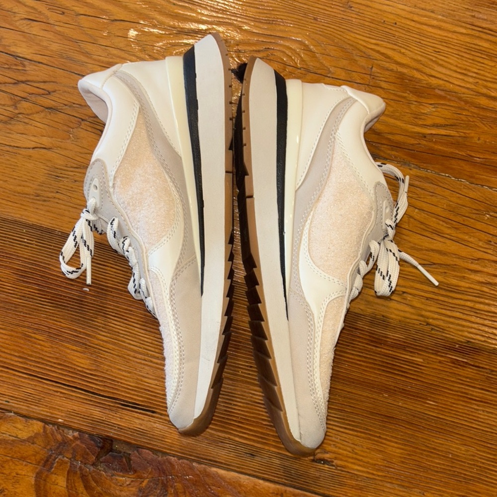 Zara Cream Sneakers 40